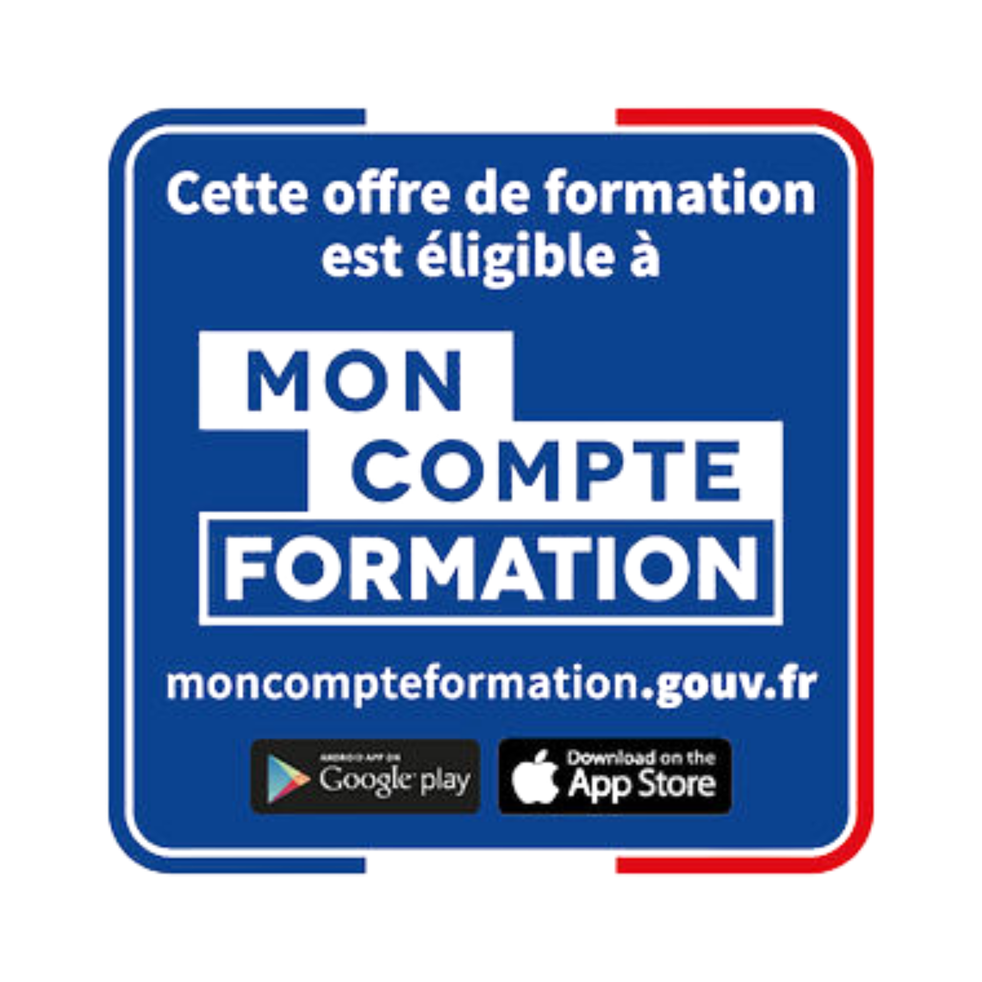 Cette formation est éligible à mon compte formation
